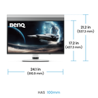 BenQ EX271UZ QD-OLED 3840 x 2160 16:9