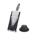 De Buyer Kobra Axis Gemüseschneider – Edelstahl/Kunststoff, Silber/Schwarz