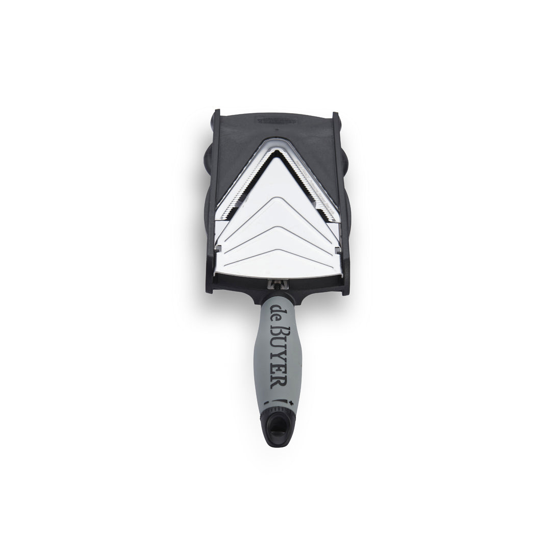 De Buyer Kobra Axis Gemüseschneider – Edelstahl/Kunststoff, Silber/Schwarz