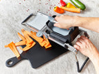 De Buyer Mandoline Revolution &amp; Master Edelstahl – Profi-Gemüsehobel mit 3 oder 6 Julienne-Klingen
