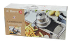 De Buyer Mandoline Revolution &amp; Master Edelstahl – Profi-Gemüsehobel mit 3 oder 6 Julienne-Klingen