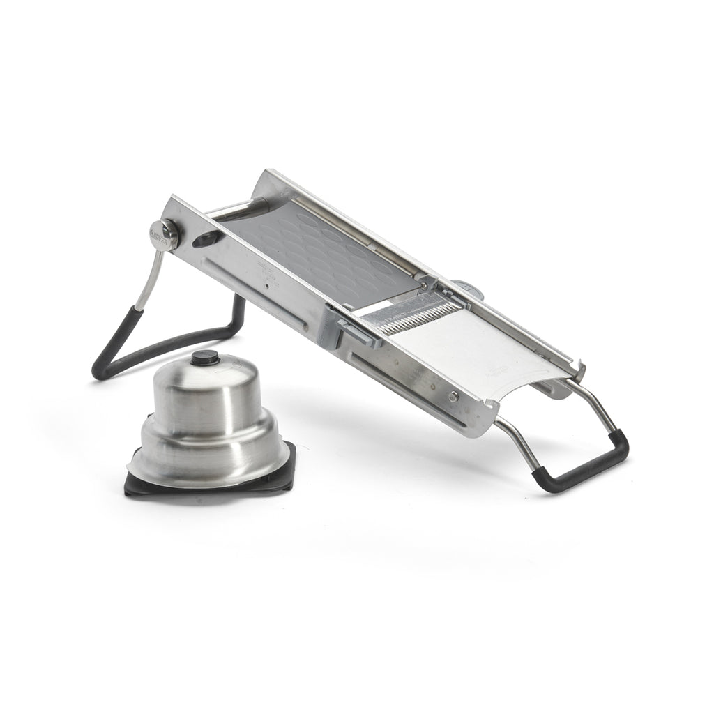 De Buyer Mandoline Revolution &amp; Master Edelstahl – Profi-Gemüsehobel mit 3 oder 6 Julienne-Klingen