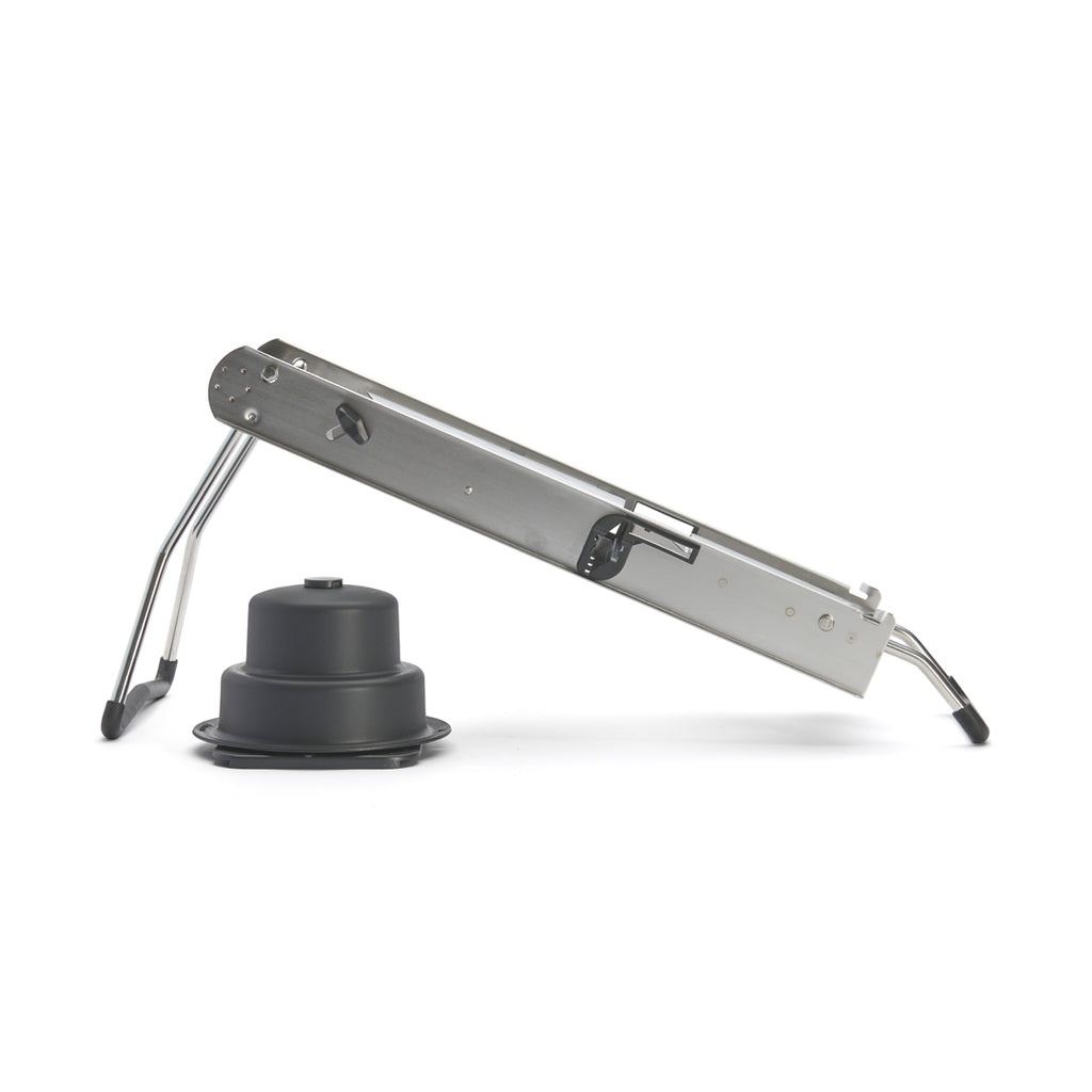 De Buyer Mandoline Access Edelstahl – Gemüsehobel mit 2 Julienne-Klingen