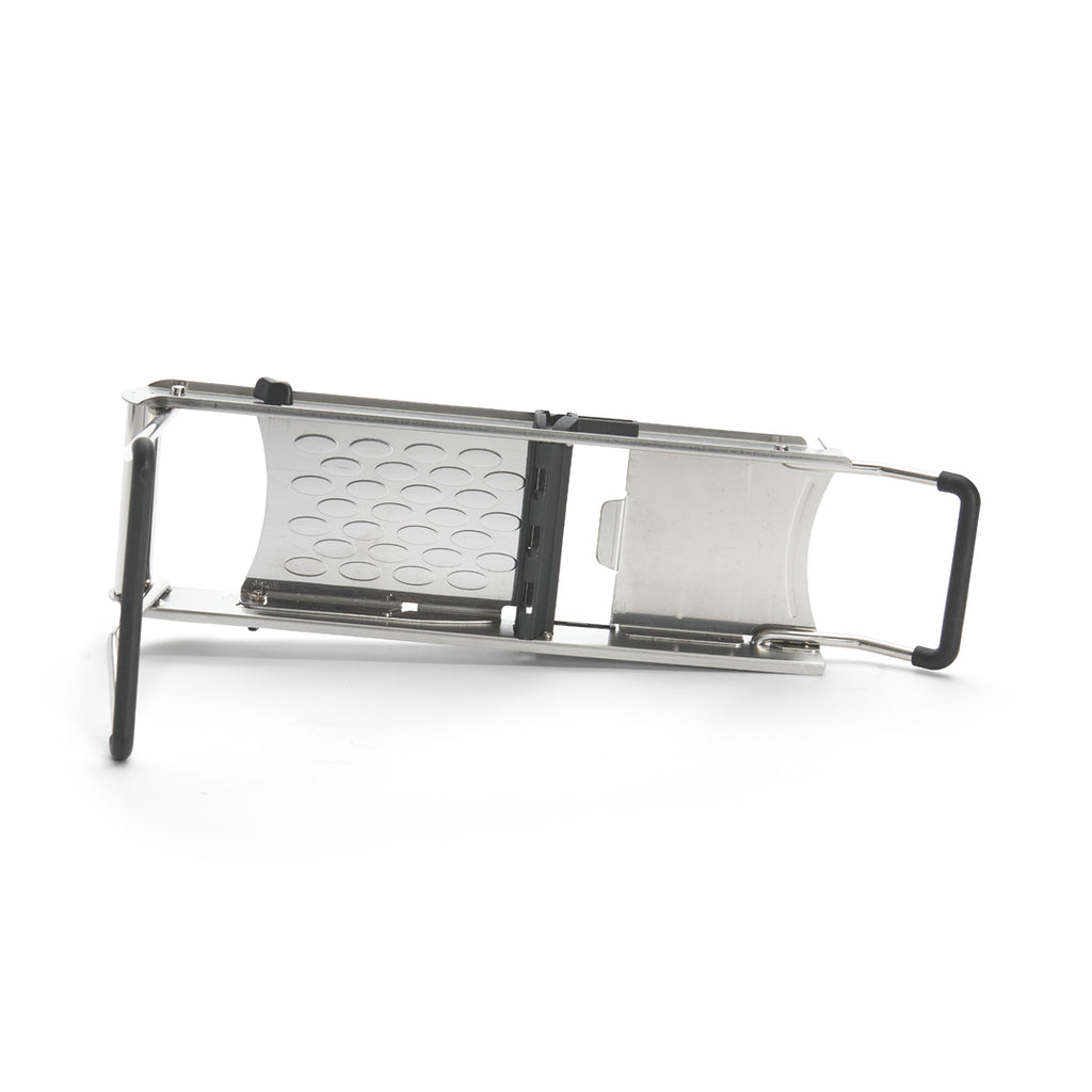 De Buyer Mandoline Access Edelstahl – Gemüsehobel mit 2 Julienne-Klingen