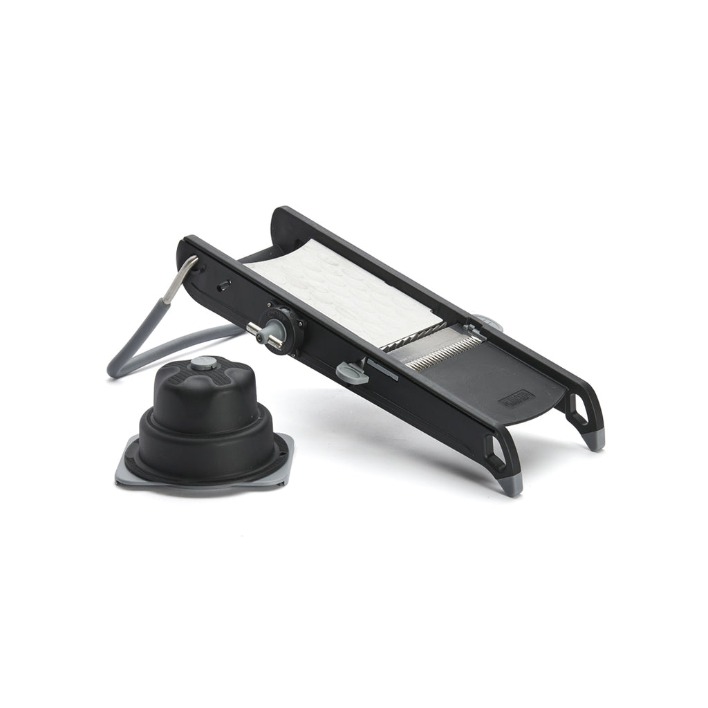 De Buyer Mandoline Swing Plus – Edelstahl-Gemüsehobel, 3 Farben