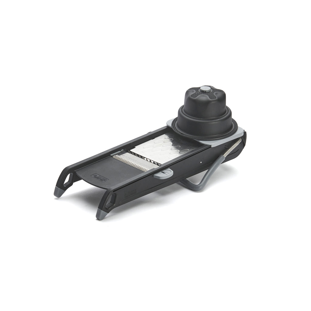 De Buyer Mandoline Swing Plus – Edelstahl-Gemüsehobel, 3 Farben