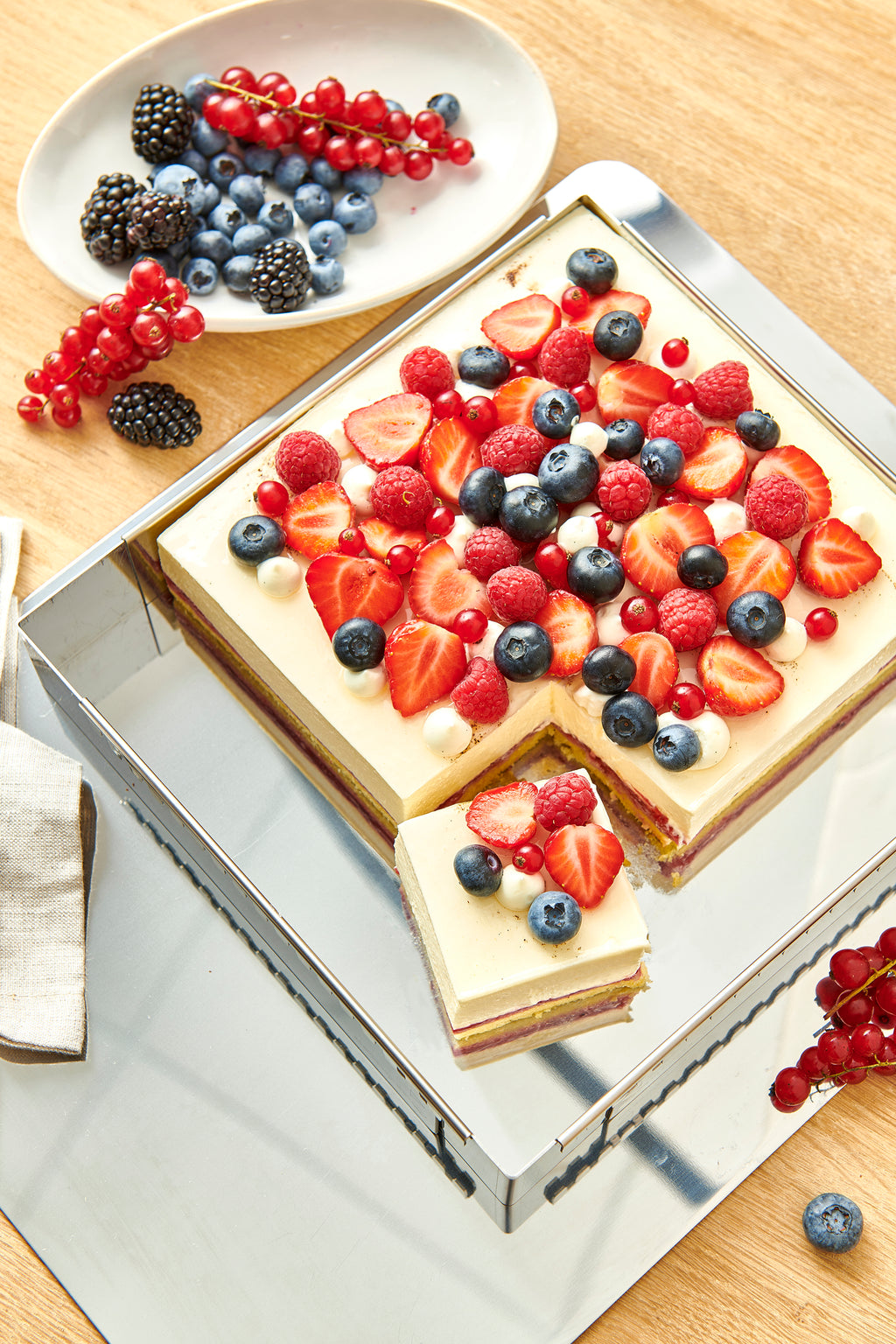De Buyer Patisserie-Rahmen verstellbar – Quadratisch &amp; Rechteckig, 4 Größen