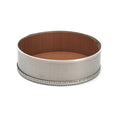 De Buyer Tondo Forato Backform Edelstahl perforiert – 20 & 24 cm, mit Antihaft-Backfolie
