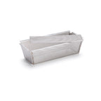 De Buyer Plumcake Forato Backform Edelstahl perforiert – 26 cm, mit 2 Antihaft-Backfolien