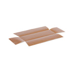 De Buyer Plumcake Forato Backform Edelstahl perforiert – 26 cm, mit 2 Antihaft-Backfolien