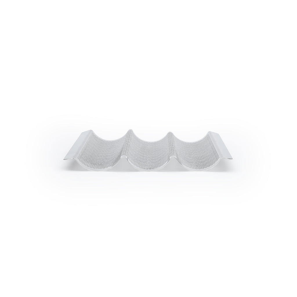 De Buyer 3 Baguette Inox Backblech Edelstahl perforiert – für 3 Baguettes, 40 × 26,5 cm