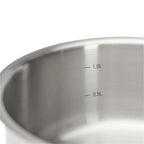 De Buyer PRIM APPETY Kasserolle IND. – 14, 16 & 20 cm, Edelstahl, Induktion - Salon Official