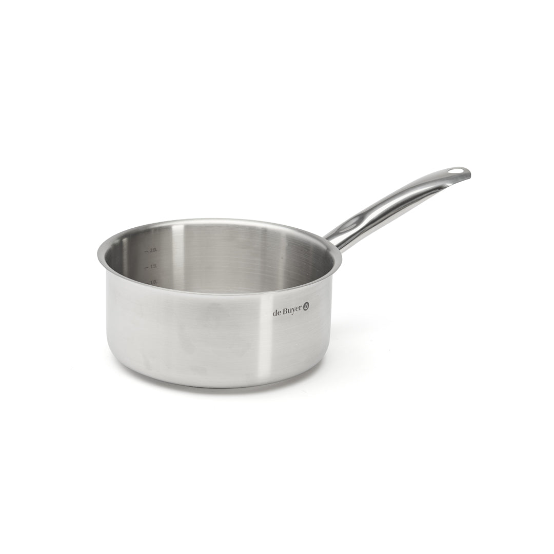 De Buyer PRIM APPETY Kasserolle IND. – 14, 16 & 20 cm, Edelstahl, Induktion - Salon Official