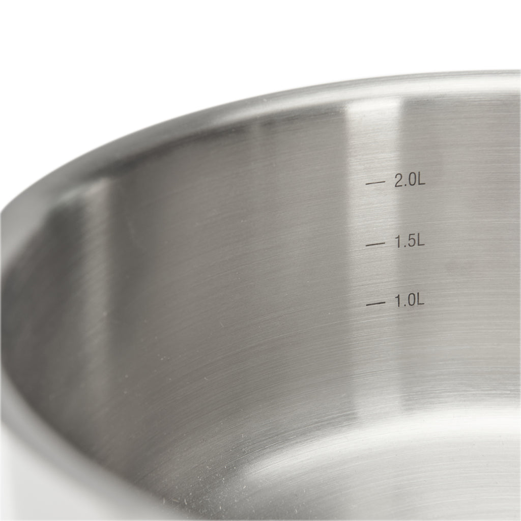 De Buyer PRIM APPETY Kasserolle IND. – 14, 16 & 20 cm, Edelstahl, Induktion - Salon Official