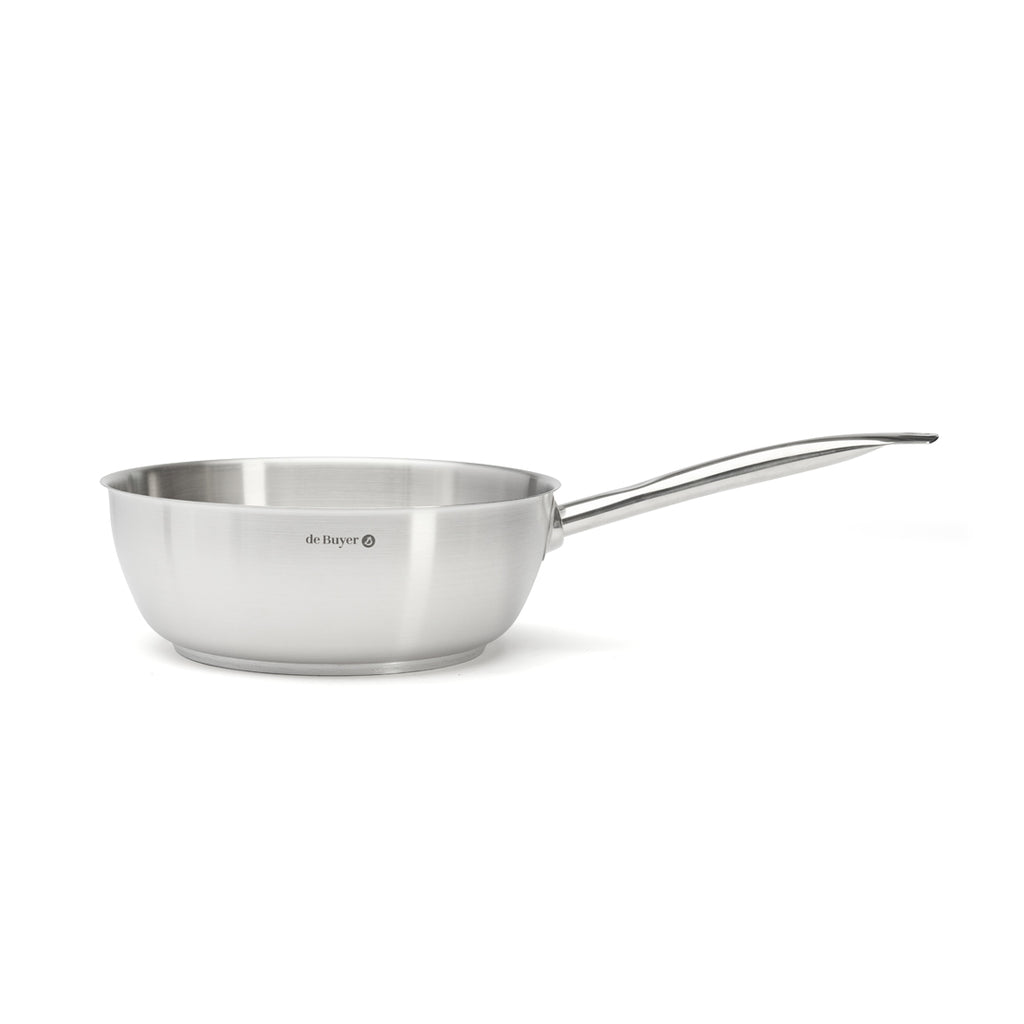 De Buyer PRIM APPETY Sauteuse Edelstahl – 20 cm & 24 cm, Induktion - Salon Official