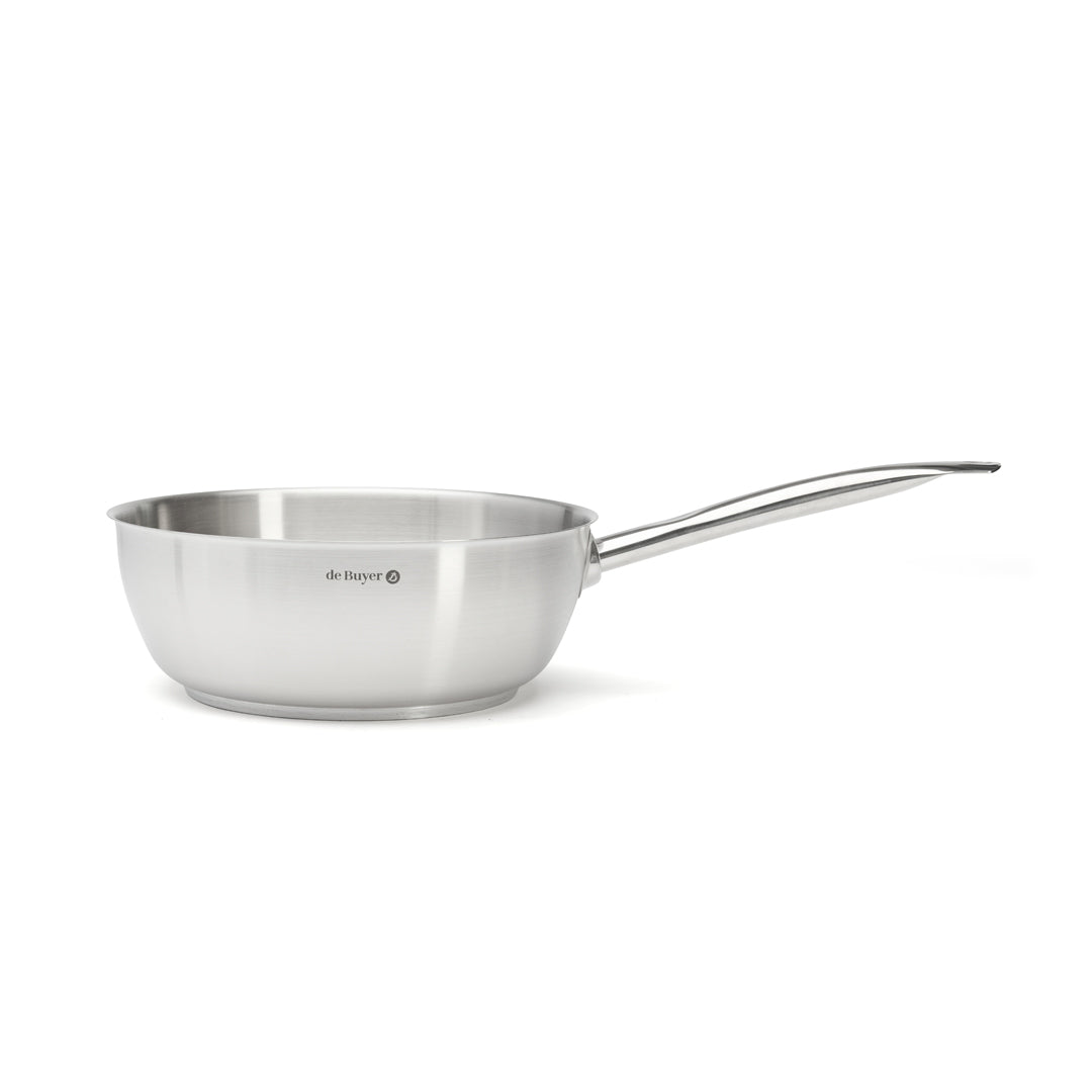 De Buyer PRIM APPETY Sauteuse Edelstahl – 20 cm & 24 cm, Induktion - Salon Official