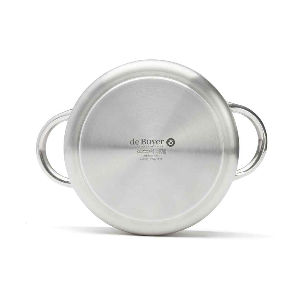 De Buyer PRIM APPETY Bratentopf IND. – 20 cm & 24 cm, Edelstahl - Salon Official