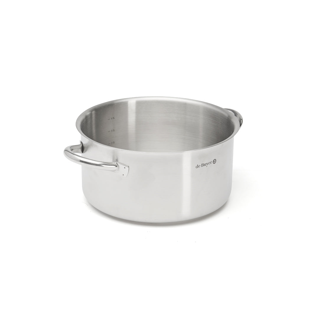 De Buyer PRIM APPETY Bratentopf IND. – 20 cm & 24 cm, Edelstahl - Salon Official