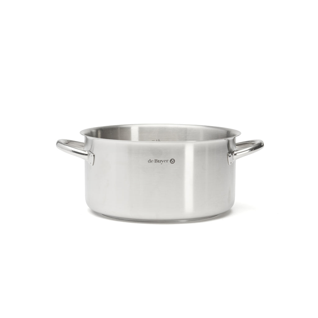 De Buyer PRIM APPETY Bratentopf IND. – 20 cm & 24 cm, Edelstahl - Salon Official