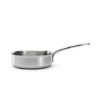 De Buyer Alchimy Gerade Sauteuse – 24 cm & 28 cm, Edelstahl, Induktion - Salon Official