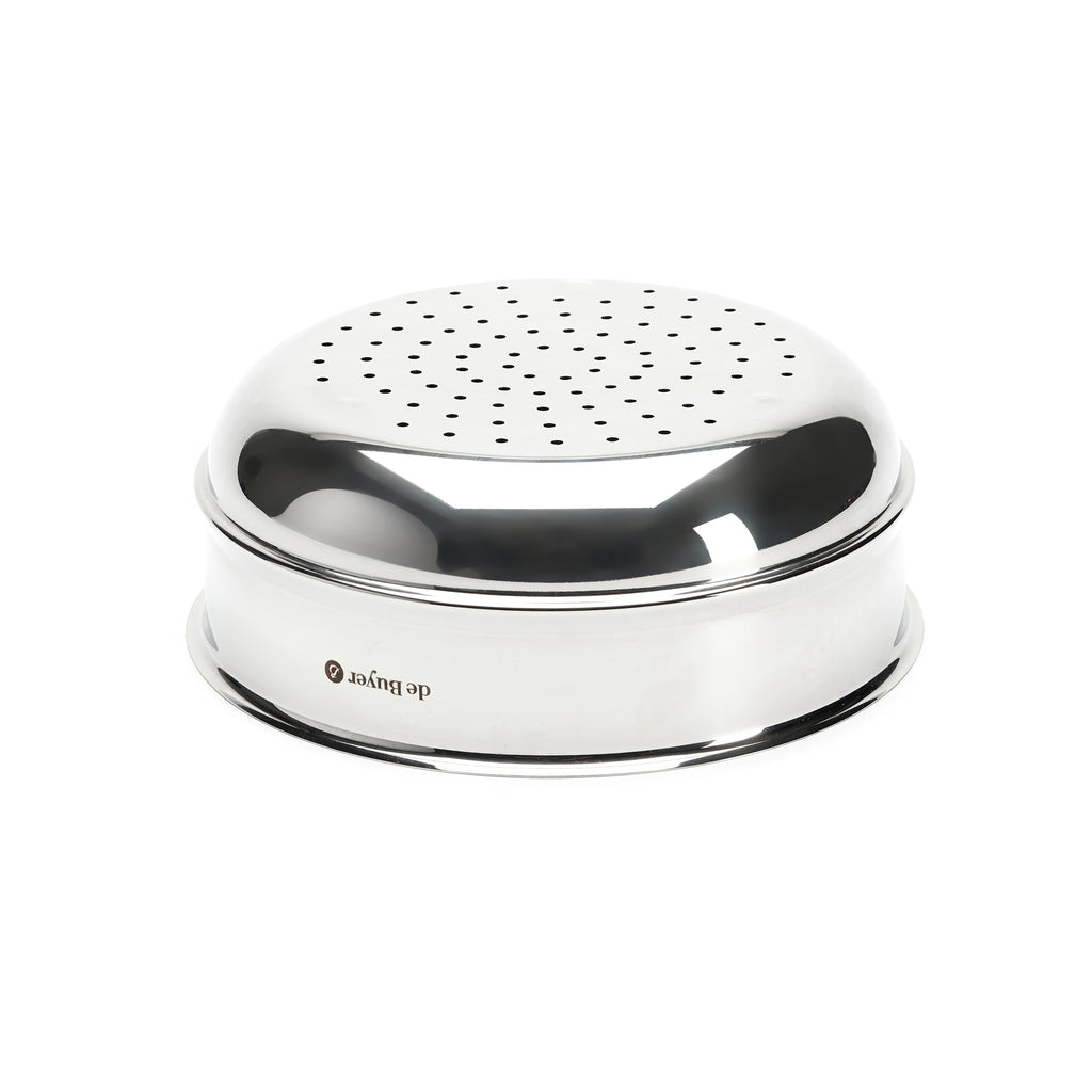 De Buyer Dampfeinsatz Edelstahl für Kasserolle – 24 cm - Salon Official