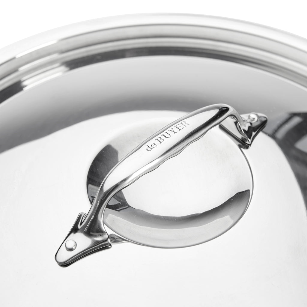 De Buyer Affinity Deckel Edelstahl – 14, 16, 18, 20, 24 & 28 cm - Salon Official