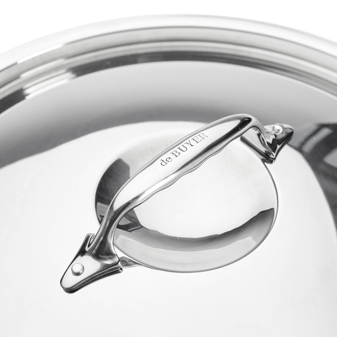 De Buyer Affinity Deckel Edelstahl – 14, 16, 18, 20, 24 & 28 cm - Salon Official