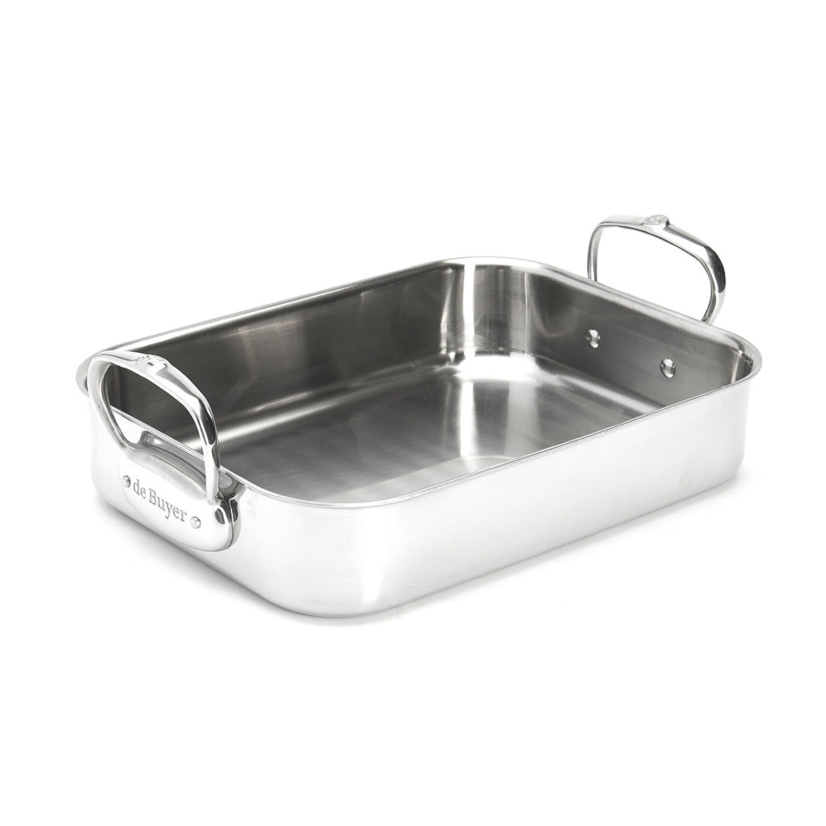 De Buyer Affinity Bratplatte Edelstahl – 35 × 25 cm, Induktion - Salon Official