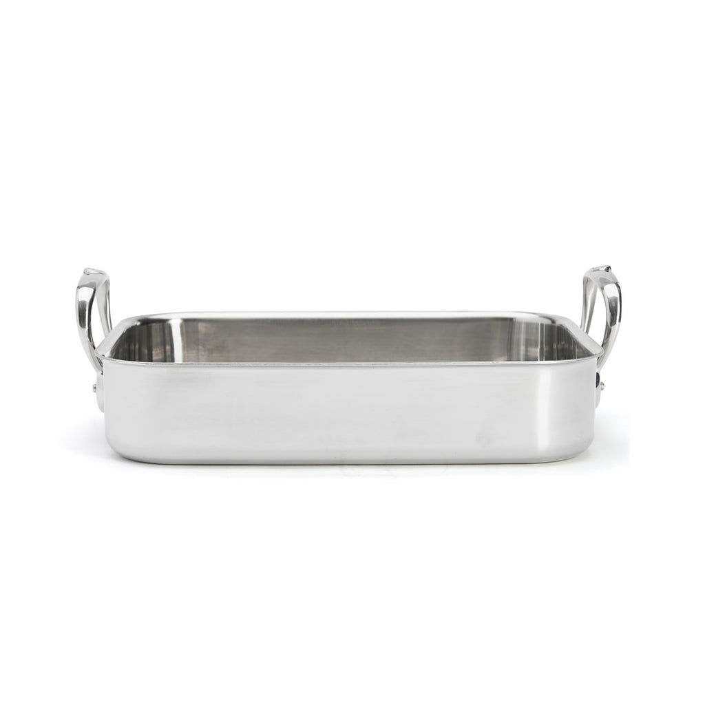 De Buyer Affinity Bratplatte Edelstahl – 35 × 25 cm, Induktion - Salon Official