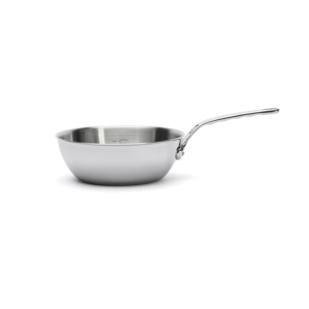 De Buyer Affinity Sauteuse Edelstahl konisch – 20 & 24 cm - Salon Official