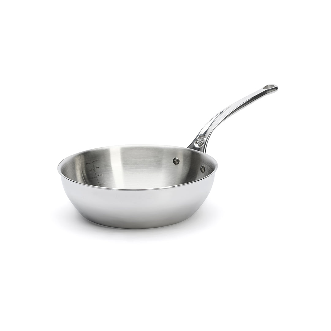De Buyer Affinity Sauteuse Edelstahl konisch – 20 & 24 cm - Salon Official