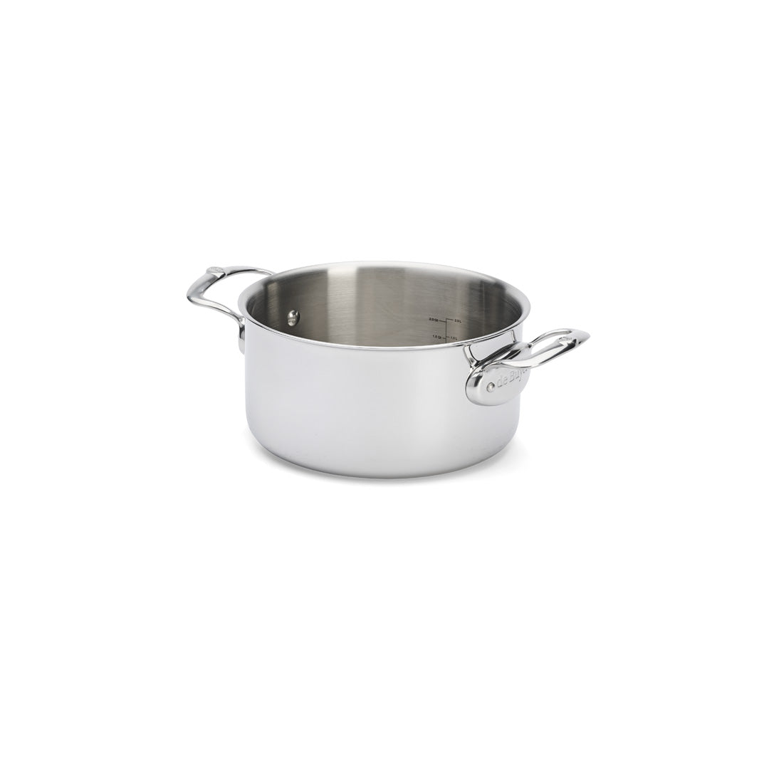 De Buyer Affinity Bratentopf Edelstahl mit Deckel – 20, 24 &amp; 28 cm