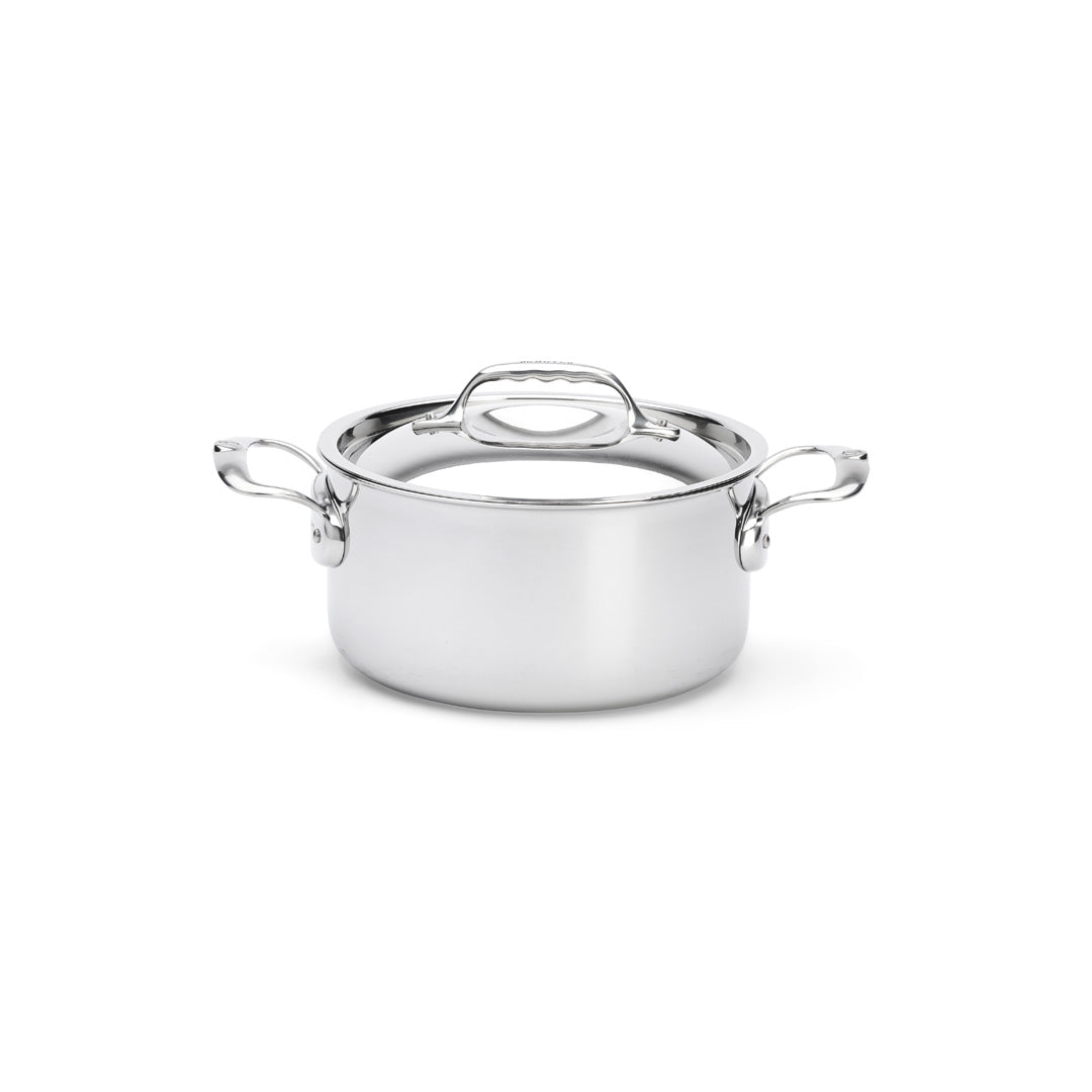 De Buyer Affinity Bratentopf Edelstahl mit Deckel – 20, 24 &amp; 28 cm