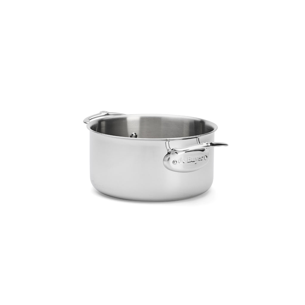 De Buyer Affinity Bratentopf Edelstahl mit Deckel – 20, 24 &amp; 28 cm