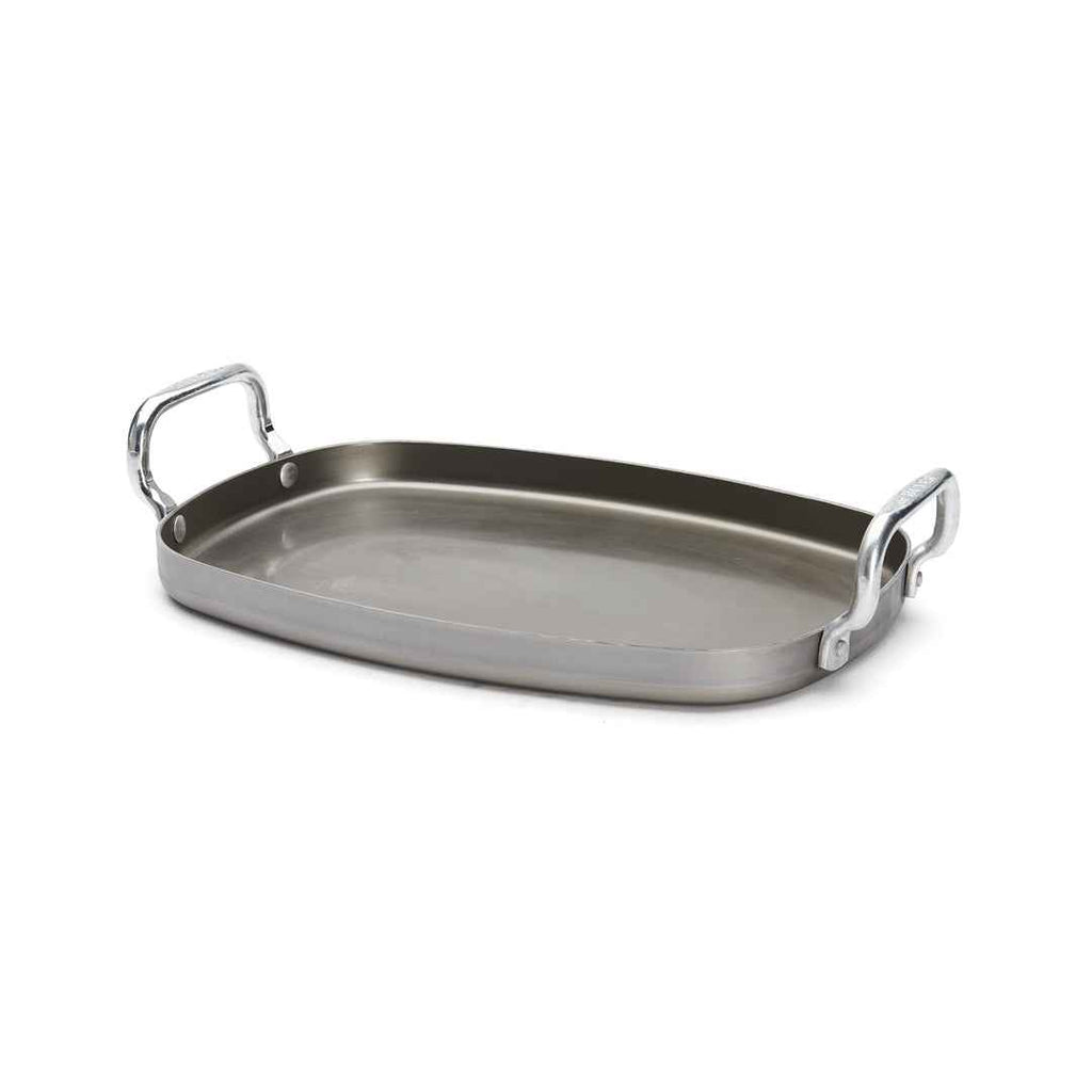 De Buyer Mineral B Element Plancha 38 × 26 cm – Eisen Grillpfanne, Induktion - Salon Official