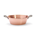 De Buyer Inocuivre Marmeladentopf Kupfer glatt – 38 cm, 9 Liter