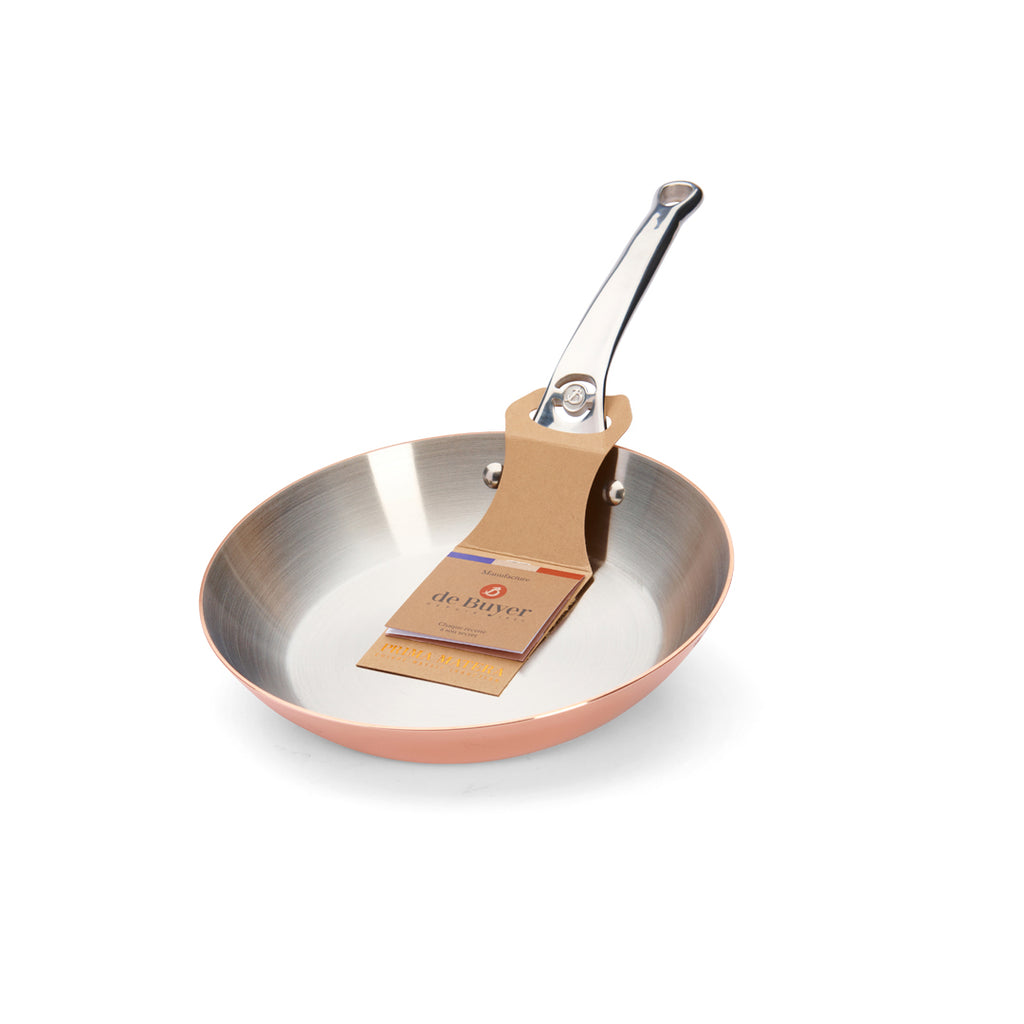 De Buyer Prima Matera Pfanne Kupfer/Edelstahl – 20, 24, 28 &amp; 32 cm