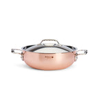 De Buyer Prima Matera Bratentopf Kupfer/Edelstahl konisch – 28 cm, 4,9 L