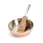 De Buyer Prima Matera Sauteuse Kupfer/Edelstahl konisch – 20 &amp; 24 cm