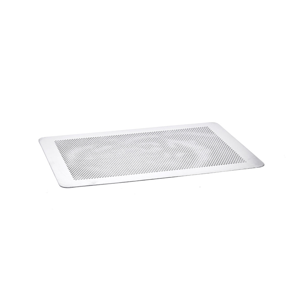 De Buyer Forata Allumi Backblech Aluminium perforiert – 40 × 30 cm, 1,5 mm