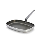 De Buyer CHOC Antihaft-Fischpfanne aus Aluminium – 38 cm, Schwarz