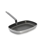 De Buyer CHOC Antihaft-Fischpfanne aus Aluminium – 38 cm, Schwarz