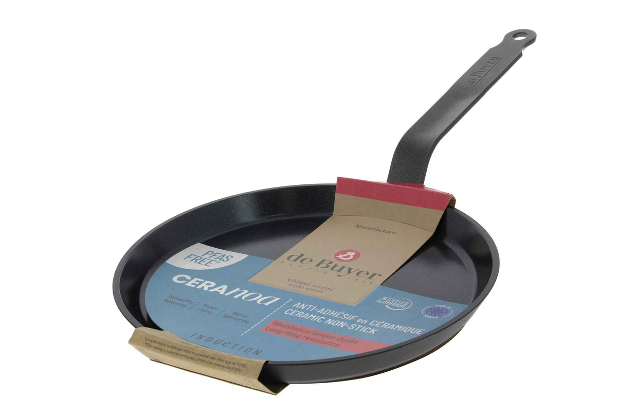 De Buyer CERANOA Crêpes-Pfanne – 26 cm & 30 cm, Induktion, Antihaft - Salon Official