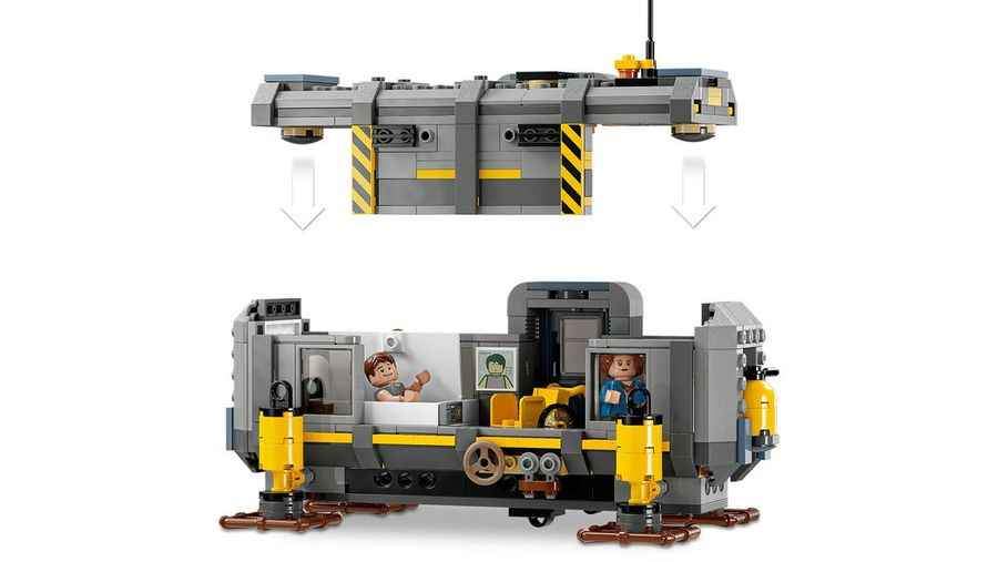 LEGO® 75573 - Avatar™ Schwebende Berge: Site 26 und RDA Samson (887 Teile)