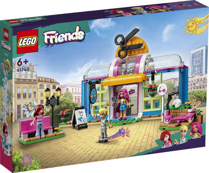 LEGO® 41743 Friends Friseursalon – Erlebe kreativen Spaß mit dem LEGO Friends Friseursalon (401 Teile)