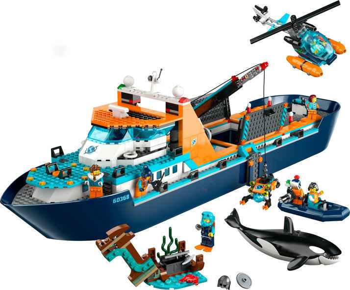 LEGO® 60368 - City Arktis-Forschungsschiff (815 Teile)