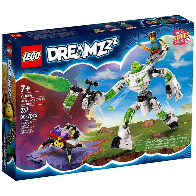 LEGO 71454 Mateo und Roboter Z-Blob - DreamZzz Bau-Set mit 237 Teilen