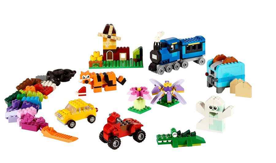 LEGO® 10696 - Classic Mittelgroße Bausteine-Box (484 Teile)