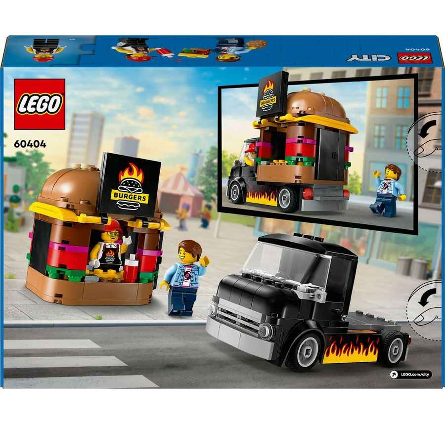 LEGO® 60404 City Fahrzeuge - Burger-Truck (194 Teile)