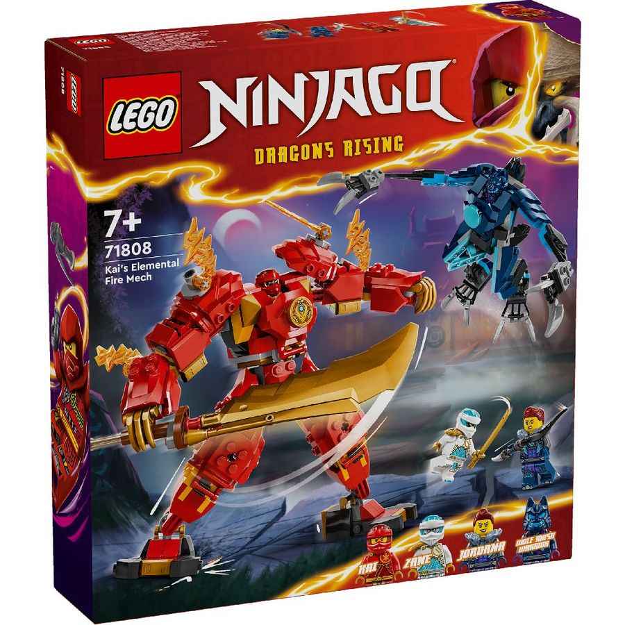 LEGO NINJAGO 71808 Kais Feuermech – 322 Teile
